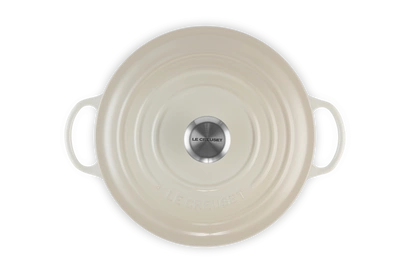 Le Creuset - La Marmite garnek żeliwny rodzinny meringue 28 cm