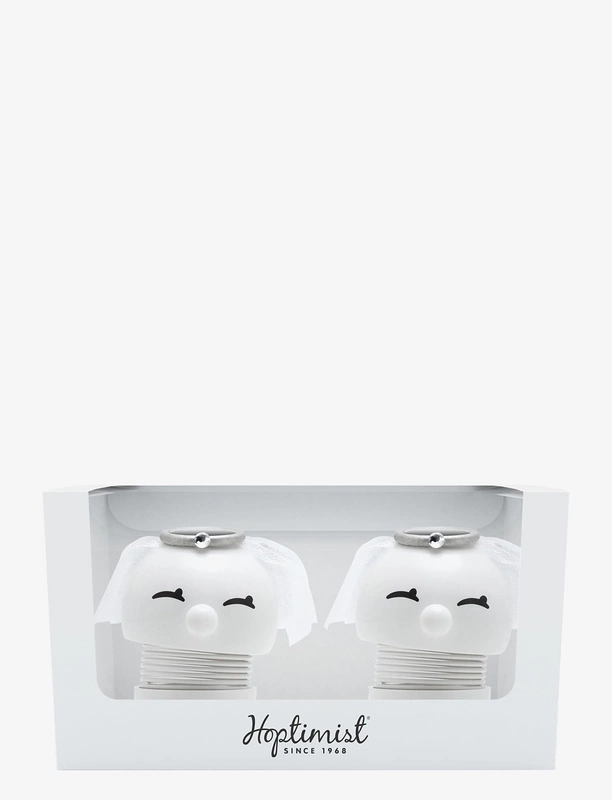 Hoptimist - Figurki Hoptimist Bride & Bride 2 szt. białe