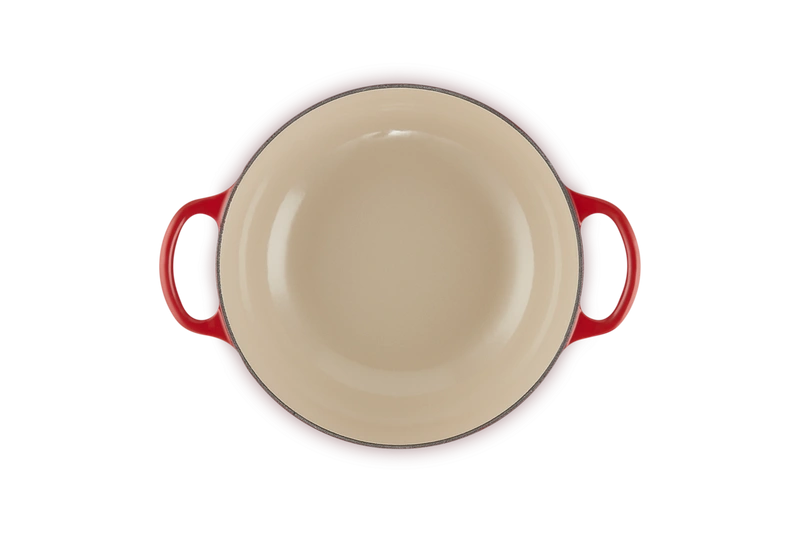 Le Creuset - garnek żeliwny do gulaszu 2,2 l 22 cm wiśniowy