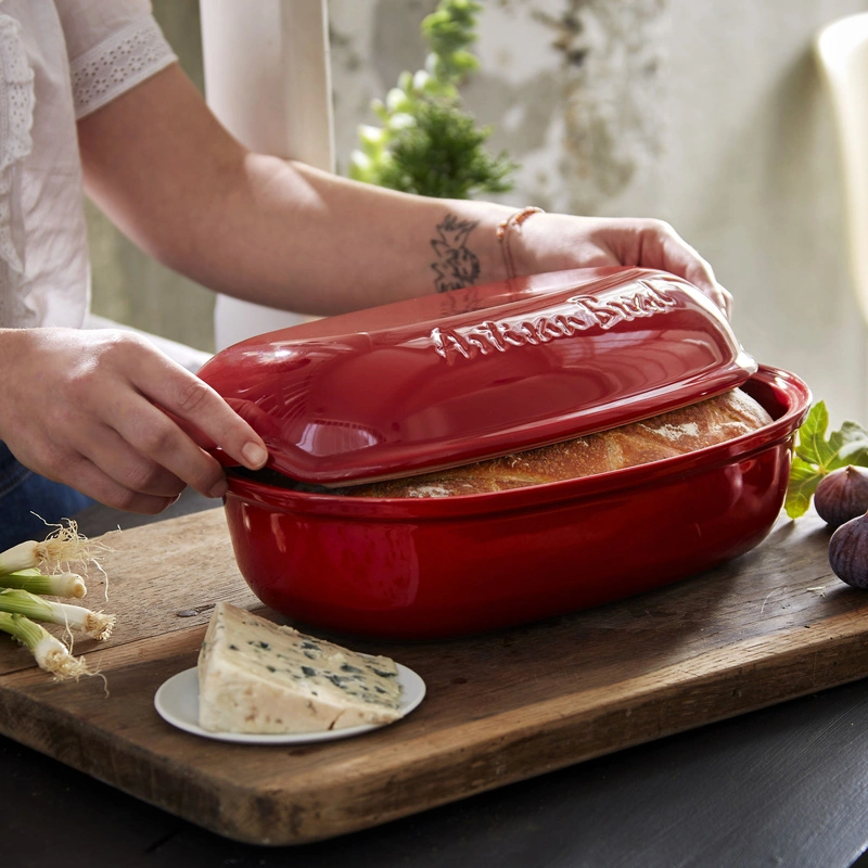 Emile Henry - Forma do pieczenia chleba Artisan - 3,35L - czerwony