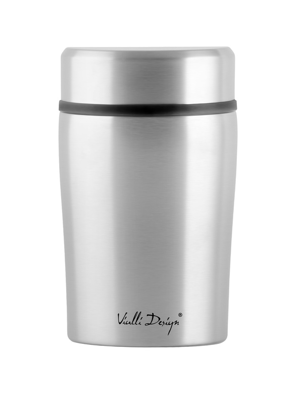 Vialli Design - Termos obiadowy 500ml FUORI stal mat