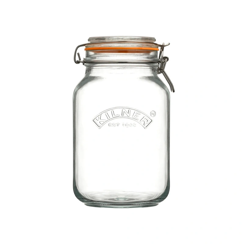 Kilner - Słoik 2l, Square Clip Top Jar