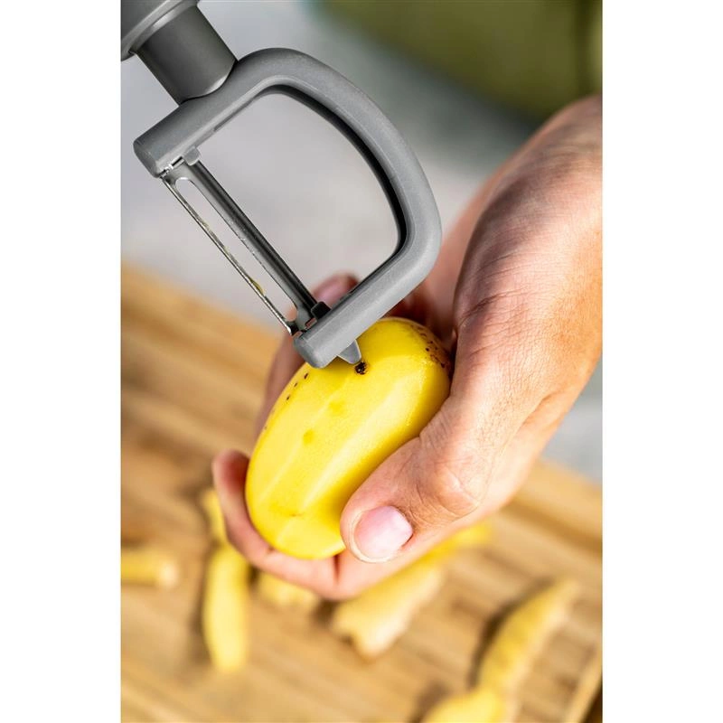Zwilling - obieraczka do warzyw 2 w 1 szara Z-Cut