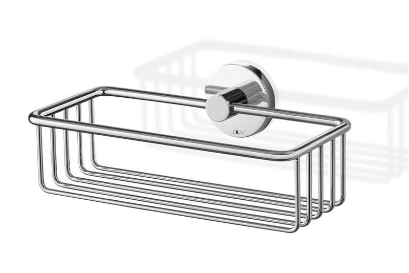 Zack - koszyk łazienkowy stal polerowana Scala