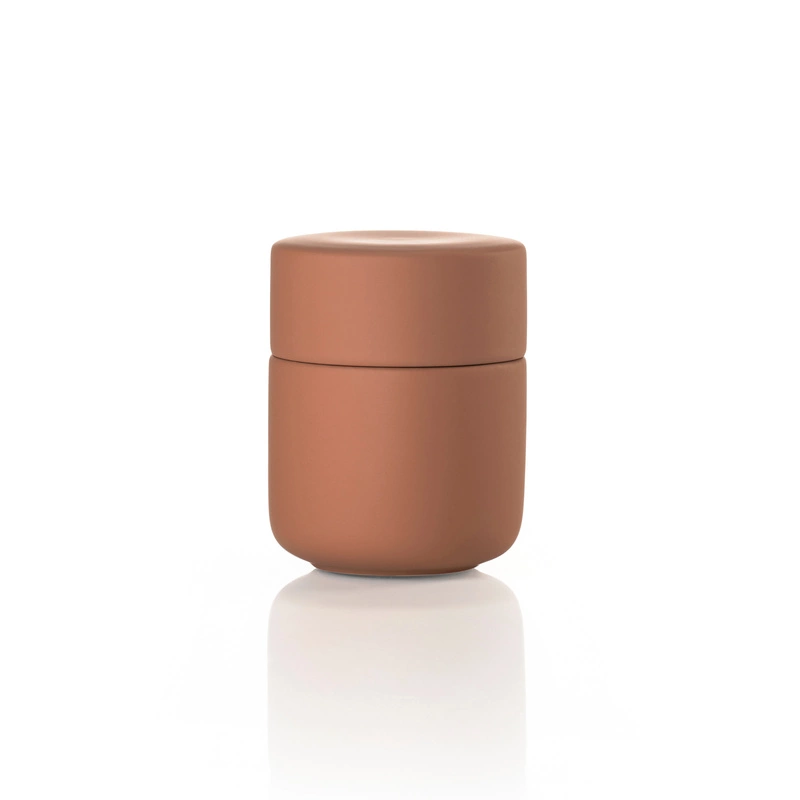 Zone Denmark - Pojemnik z pokrywą Ume Terracotta