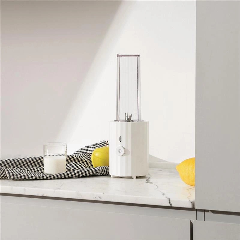 Alessi - blender ON THE GO, biały Plisse