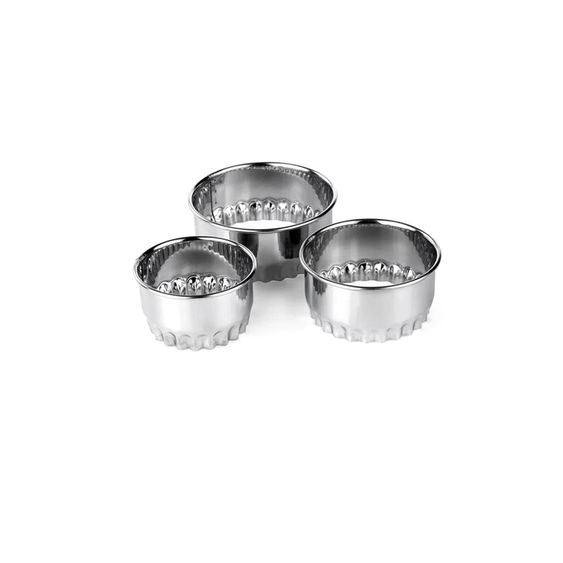 Tala - Foremki do wykrawania okrągłe 3 szt. - karbowane