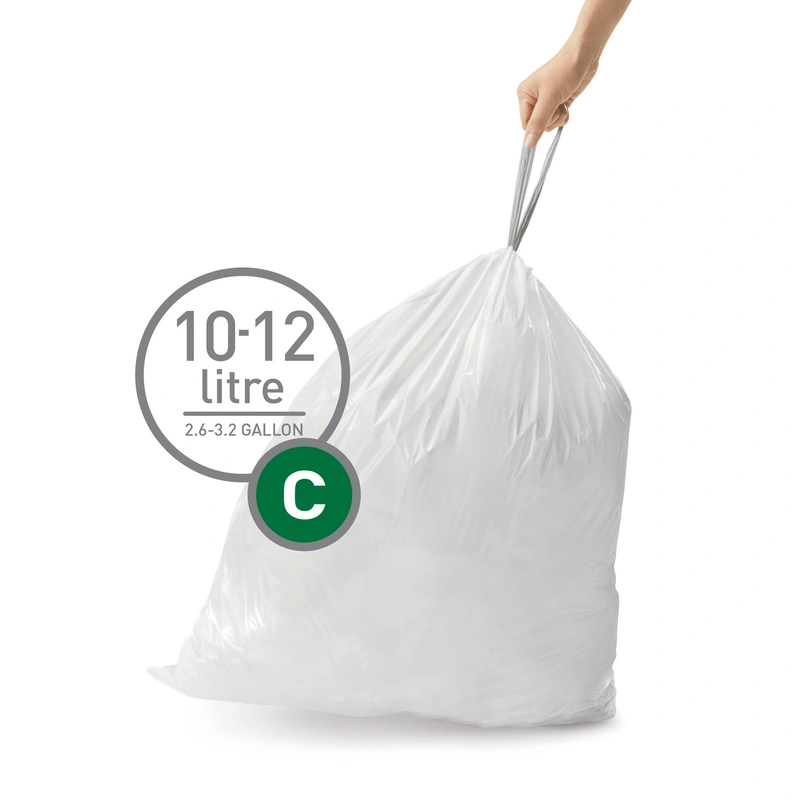 simplehuman - Worki na śmieci 20 szt. - rozm. C 10/12L