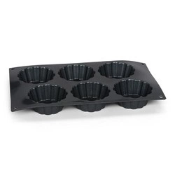 Patisse - Silikonowa forma na 6 mini tart 29x17cm STARFLEX