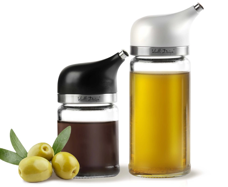Vialli Design - Zestaw 2 dozowników do oliwy i octu LIVIO