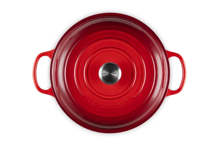 Le Creuset - garnek patelnia Gourmet Signature 26 cm 2,2 l wiśniowy