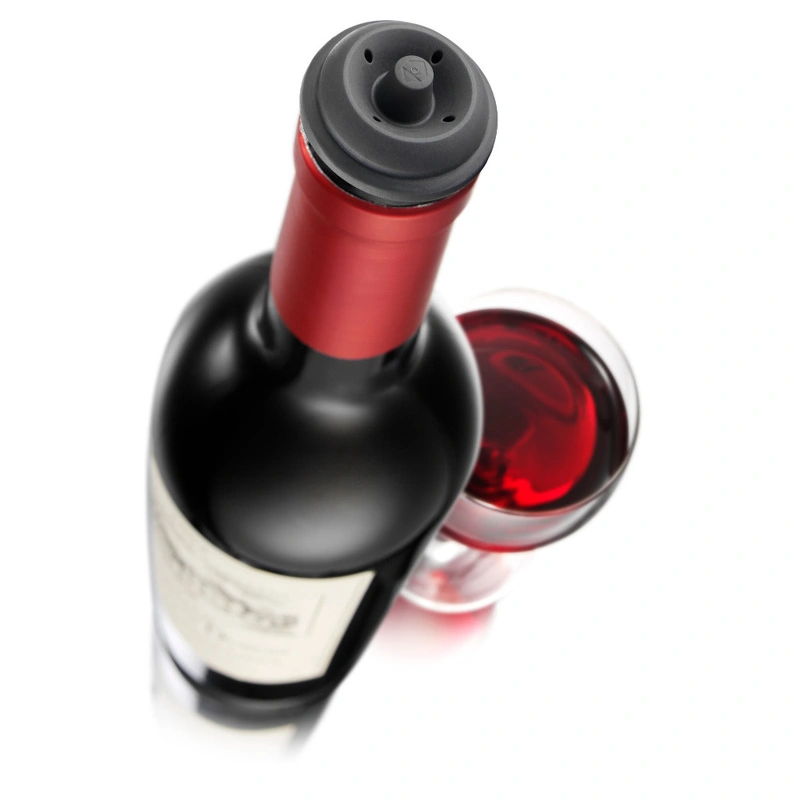 VACU VIN - Korki do wina szare (2 szt)szary