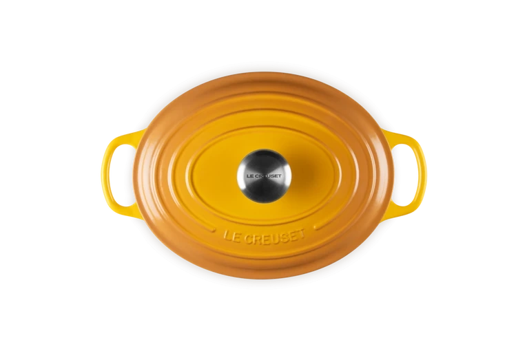 Le Creuset - brytfanna żeliwna emaliowana Signature 31 cm 6,3 l Nectar