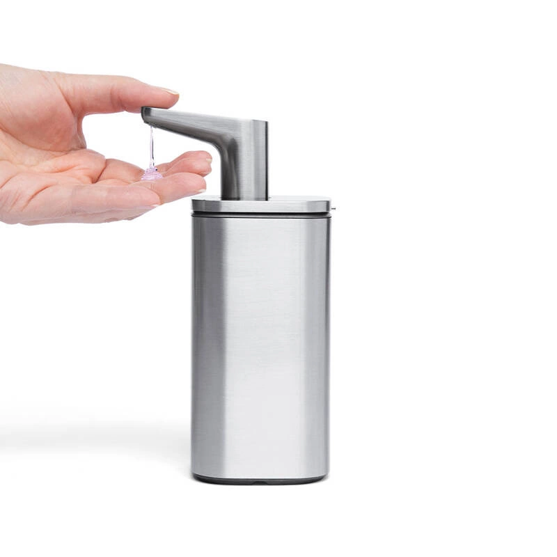 simplehuman - Dozownik do mydła z pompką 295ml stal matowa