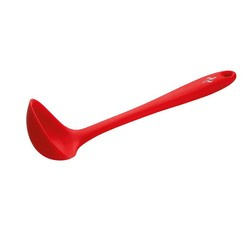 Kuchenprofi - chochla silikonowa, 28 cm, czerwona Trend