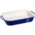 Staub - prostokątny półmisek ceramiczny 4.5 l, niebieski