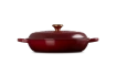 Le Creuset - garnek Gourmet 30 cm 3,5 l garnet
