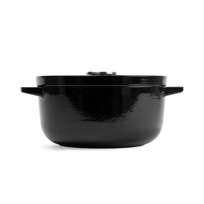 KitchenAid - garnek żeliwny 3,3L Onyx Black