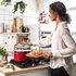 KitchenAid - Garnek emaliowany z pokrywką 3,7L - czerwony