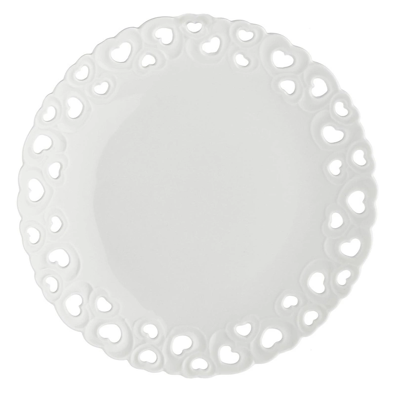 La Porcellana Bianca - zdobiony talerz 20 cm Valentino