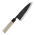 Tojiro - Black Hammered Shirogami#2 Nóż Deba 18 cm