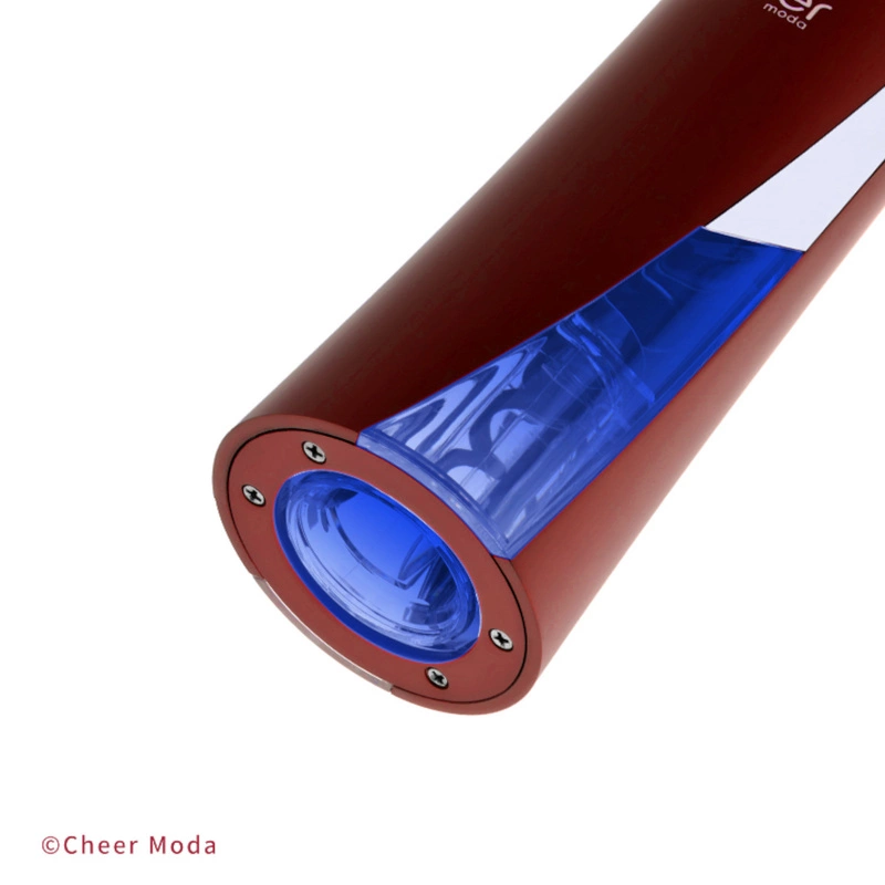 Cheer Moda - Korkociąg elektryczny Skyline czerwony