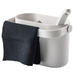 Zone Denmark - Organizer do zlewu 3 el. Circular Grey