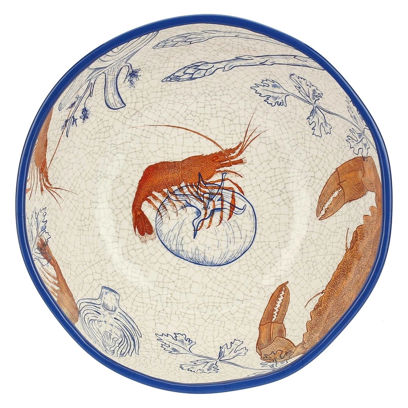 ROSE&TULIPANI - Ocean Life Miska do sałatek z melaminy 28 cm