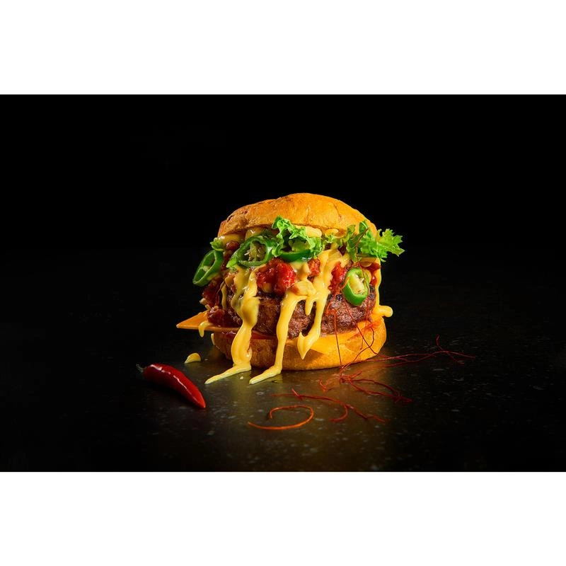 Lurch - forma na bułki do hamburgerów, silikon, śred. 10 cm, 33 x 22 x 3 cm FlexiForm