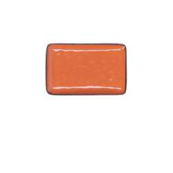 Rose&Tulipani - zestaw 4 tac prostokątnych 20x13 cm Concerto Arancione