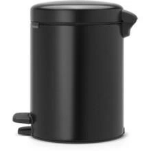 Brabantia - kosz pedałowy 5 L newIcon metowy czarny