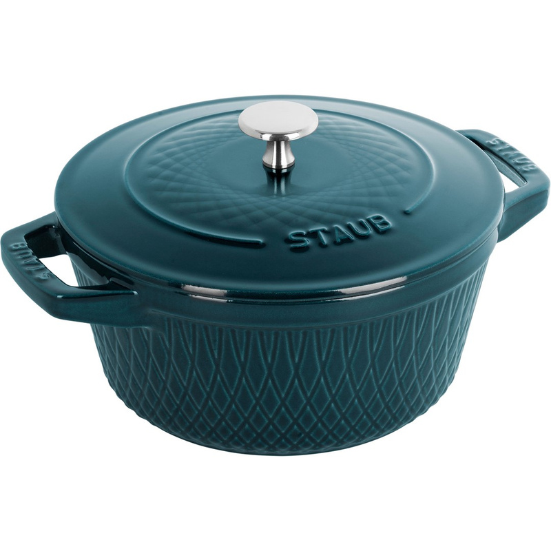 Staub - garnek żeliwny okrągły 2.3 ltr, morski Special Cocotte