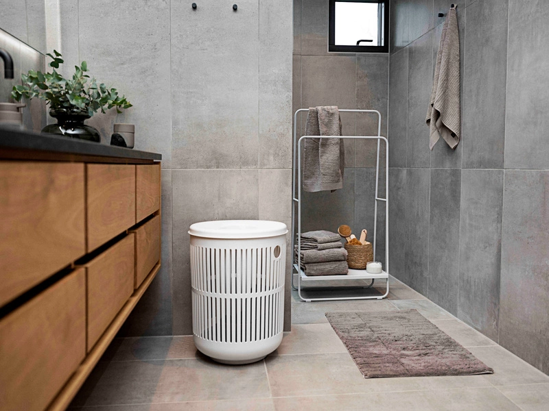 Zone Denmark - Kosz na pranie 60 l Ume White