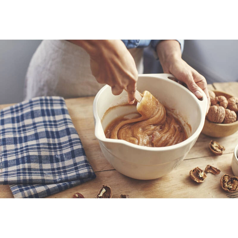 Emile Henry - Misa do mieszania ciasta 2,5 l- biały