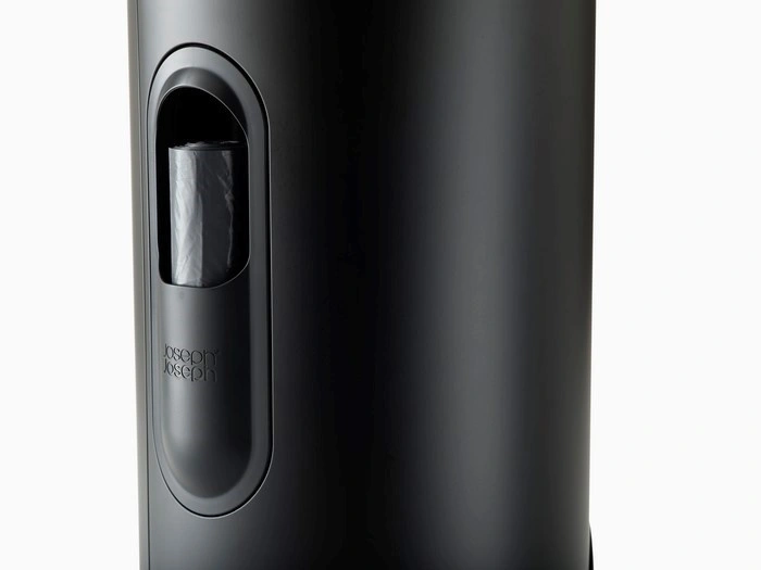 Joseph Joseph - Kosz okrągły wolnostojący 30l. Carbon Black Arc