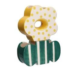 RITUALI DOMESTICI - VERDECAMPO Podwójny wazon stokrotka