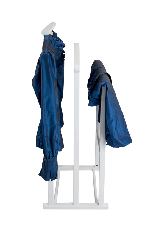 ARREDAMENTI - MAXI Stojak na koszule i garnitur - 102 x 35 cm, Biały