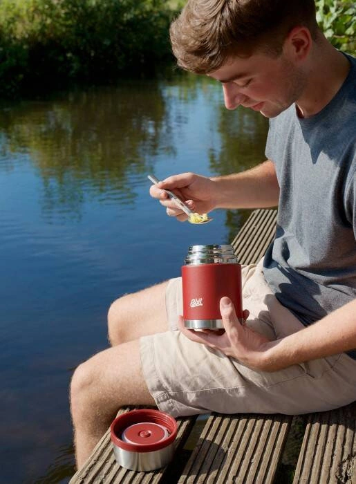 Esbit - termos obiadowy Sculptur 0,5 l czerwony