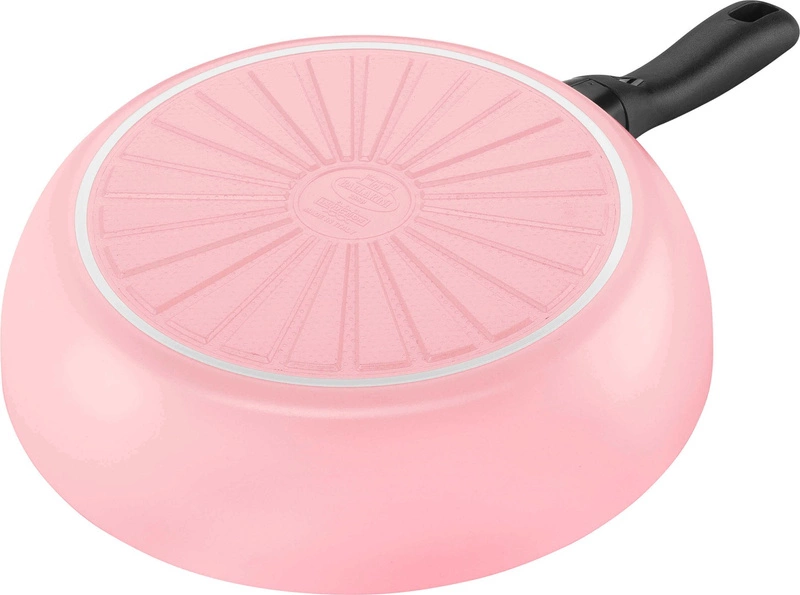 Ballarini - Indukcyjna patelnia sauté Caprera - 28 cm, Różowy