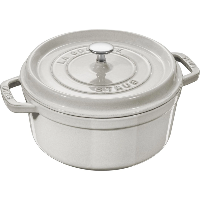 Staub - garnek żeliwny 22 cm okrągły 2.6 l truflowy La Cocotte