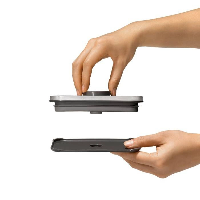 OXO - Pojemnik prostokątny 1l. stalowy, STL