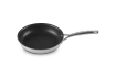 Le Creuset 3-ply dwie patelnie stal + nieprzywierająca 28/24 cm