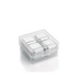 Cilio - stalowe kostki chłodzace w pudełku, 4 szt., 2,5 x 2,5 x 2,5 cm Cool