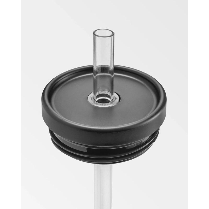 Chilly's Bottles - Termiczny kubek ze słomką Chilly's | 500ml | Czarny