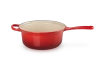 Le Creuset - Garnek Marmitout 2w1  22 cm 2,3 l wiśniowy