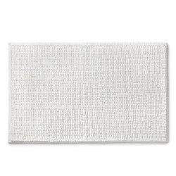 RAYEN - Dywanik łazienkowy biały