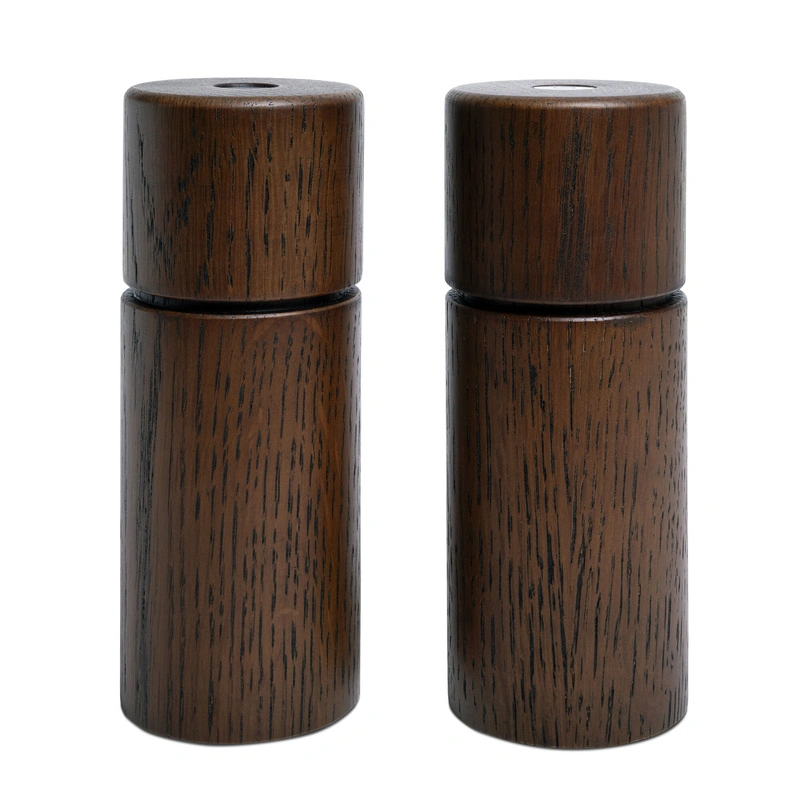 Crushgrind - Młynek drewniany 12 cm Brązowy