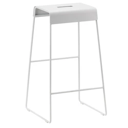 Zone Denmark - Hoker stalowy 65 cm A-stool Soft grey