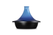 Le Creuset - Tagine żeliwo kamionka 31 cm azure