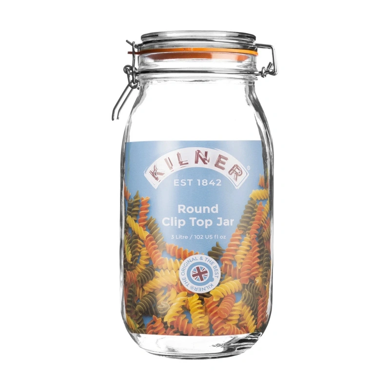 Kilner - Słoik 3l, Round Clip Top Jar